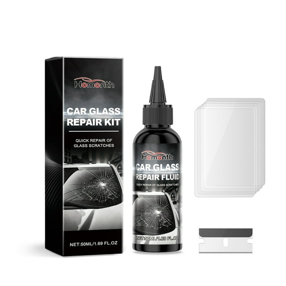 Automotive Window Glass Repair Kit for Chip and Crack