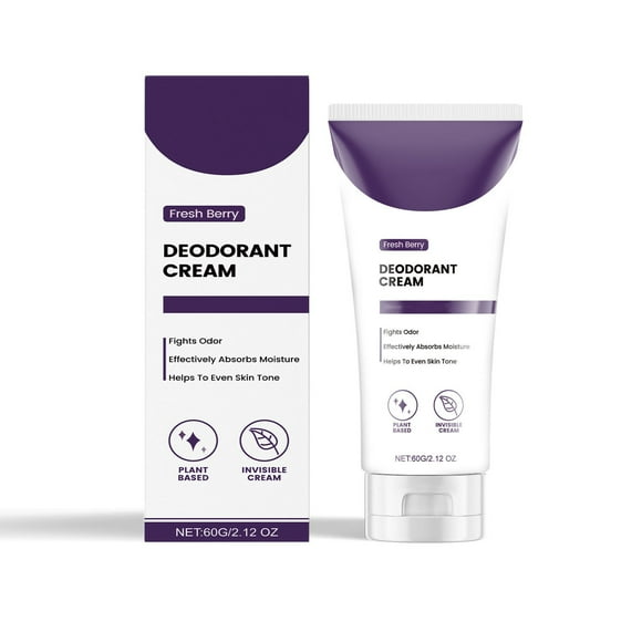 Long-Lasting Deodorant Stick for Odor Control - 72-Hour Protection, pH Optimized PREodorant, Aluminum-Free, Safe for Sensitive Skin, Invisible Cream Formula for Pits, Feet & More