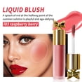 thumbnail image 1 of Long Lasting Dewy Matte Blushes, Cute Powder Blusher Expansion Color, Naked Makeup Rouge Cream For Cheeks, Hydrating Liquid Blush, Natural Rosy Glow Makeup, 5ml, 1 of 6