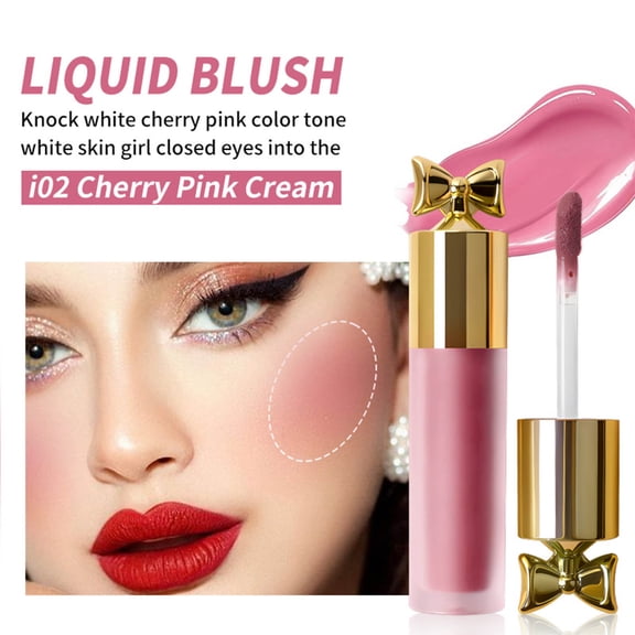 Long Lasting Dewy Matte Blushes, Cute Powder Blusher Expansion Color, Naked Makeup Rouge Cream For Cheeks, Hydrating Liquid Blush, Natural Rosy Glow Makeup, 5ml