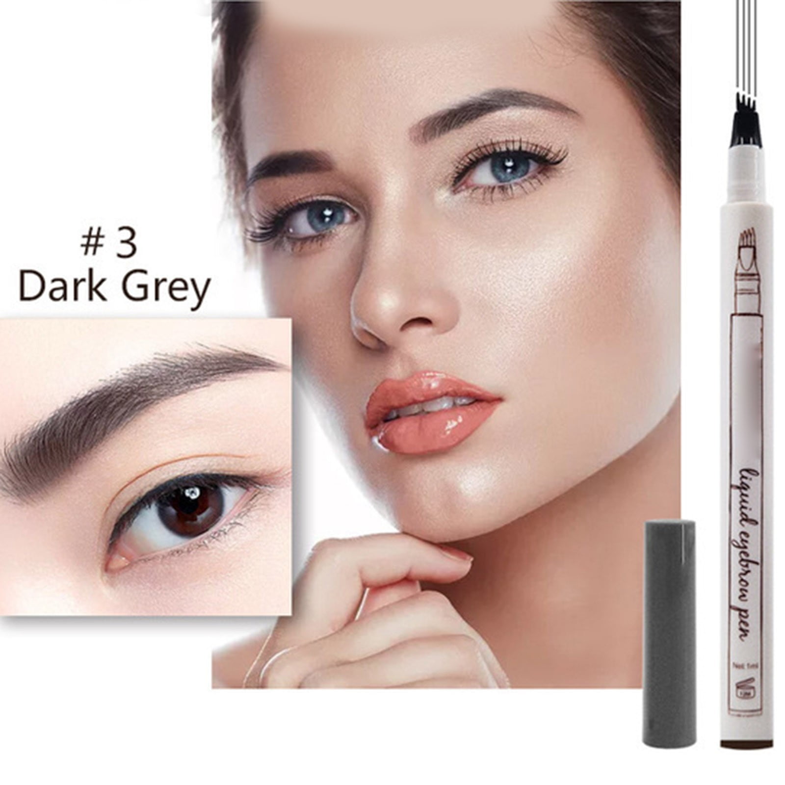 Long Lasting Eyebrow Pen New Non Removal Of Makeup Four Head Extremely