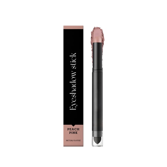 Long Lasting Eyeshadow Stick Metallic Creamy Smooth Blendable Eyeshadow Pencil, Water Resistant High Pigment Eye Makeup Crayon for Easy and Quick Application