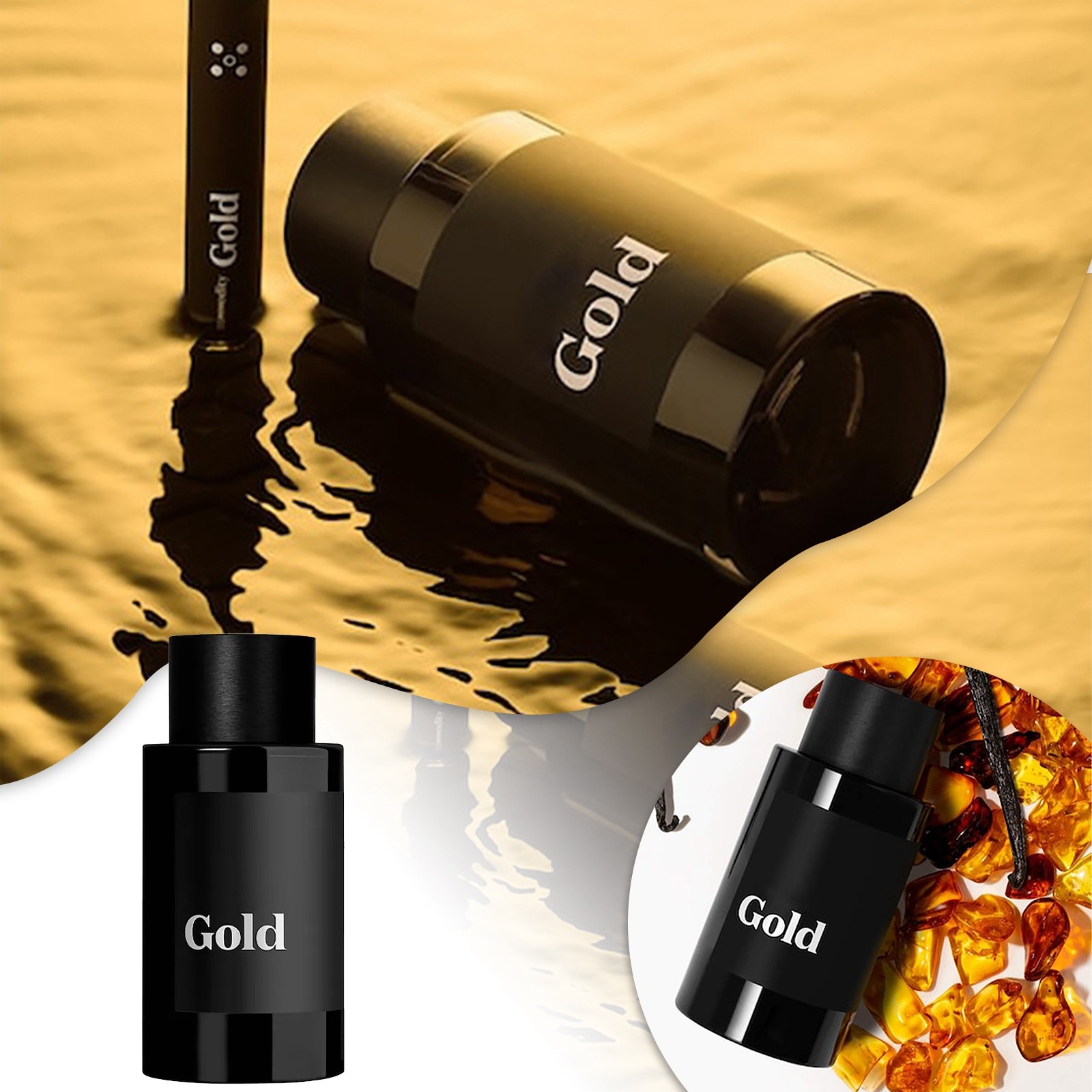 LongLasting Fragrance 50ml Gold Expression Fragrance Unisex Fragrance