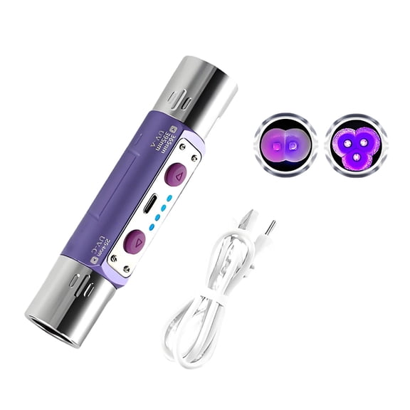 Long Lasting LED Flashlight Aluminum Shell Detection Torch for Nighttime