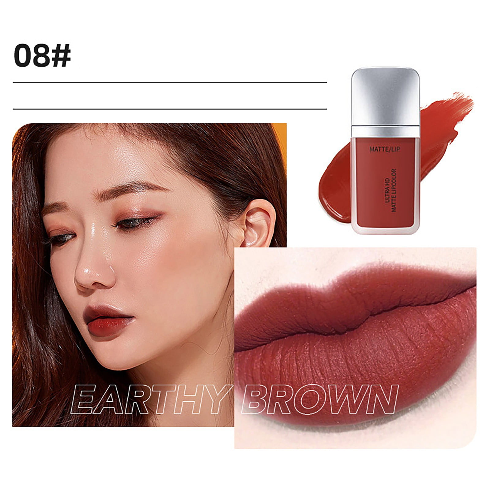 Long Lasting Liquid Lipstick Set 8 Trendy Affordable Shades By网红 ...