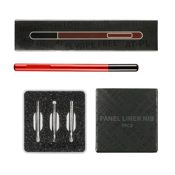 Long-Lasting Panel Line Pen Fade-Resistant, Simple Operation, Aluminum Alloy Body, 143*8.6mm