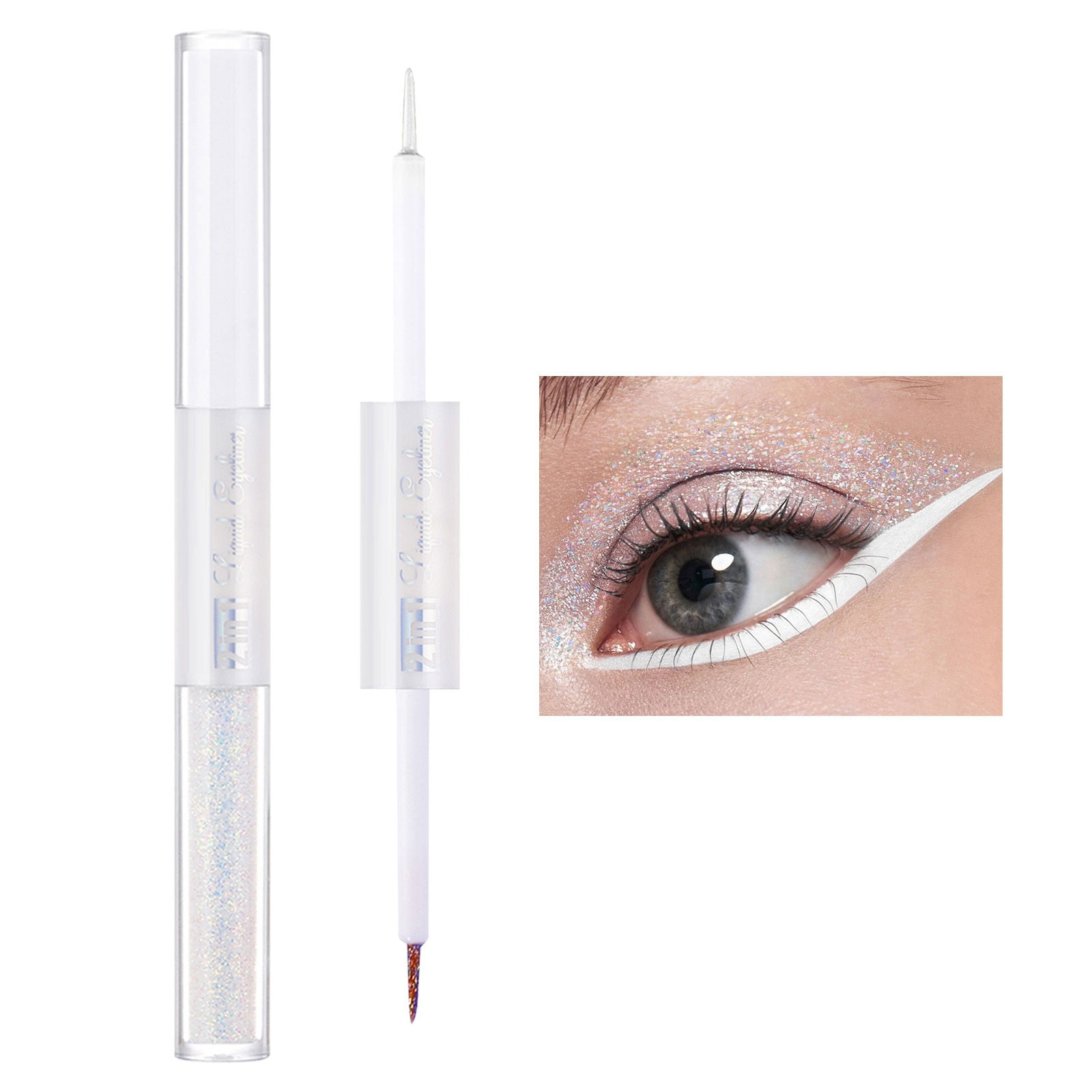 Long Lasting Pen Fine Color Lying Silkworm Pen Use Double Headed Pen