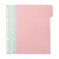 thumbnail image 1 of 4Pcs/1Set- 4 Tab Binder Dividers with Tabs, Plastic Dividers for Ring Binder, Letter Size Binder Tabs for Organizing Office Home Files, Write and Erase Notebook/Page Dividers(multicoloredA5), 1 of 9