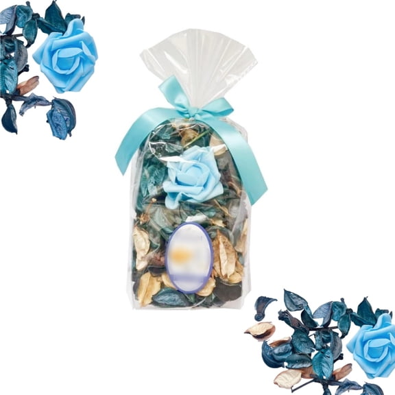 Long-Lasting Scented Bags,1Pack of Home Fragrance Sachet of Petal,QZS Scented Dried Flowers for Office,Home Fragrance,Ocean