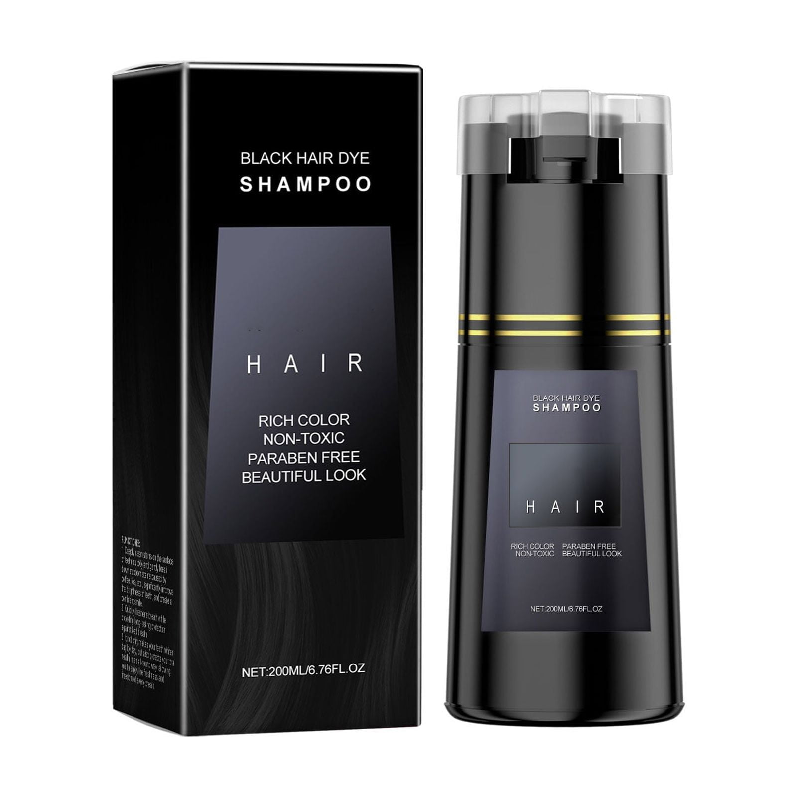 Long Lasting Semi Permanent Hair Dye Shampoo 200ml Hair Dye Shampoo DIY