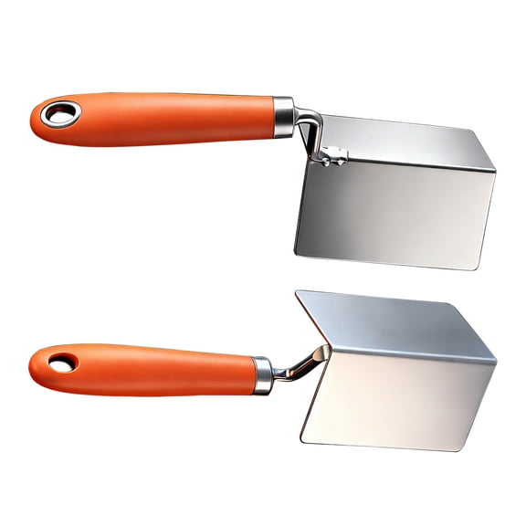 Long Lasting Steel 90Corner Trowel Corner Finisher AntiWear Build for Smooth Angles Work Concrete Finishing Tool 2pcs