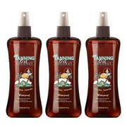Long-Lasting Tanning Oil, Dark Outdoor Sun Tanning Lotion, Accelerated Dark Tan, 8oz