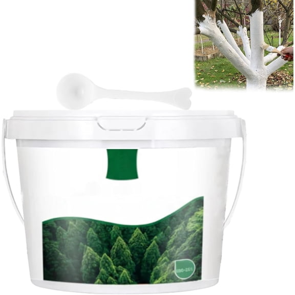 Long-Lasting Tree Whitewash Agent, whitewash paint for wood, tree trunk paint protection 525ML (1pcs)