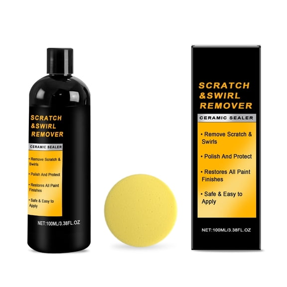 Long Lasting Vehicle Polish Compound Safe Scratch Swirl Remover for Vehicles