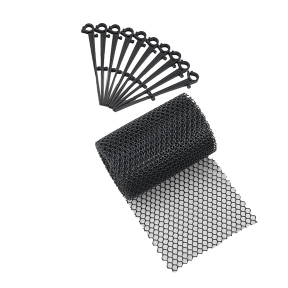 Long Lastingly Gutter Protective Mesh Cover for Rainwater Drainage & Garden Use