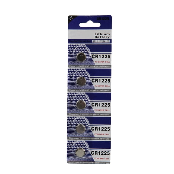 Long Lastings CR1225 Button Cell Batteries CR1225 3V for Various Electronic Devices Highly Capacity