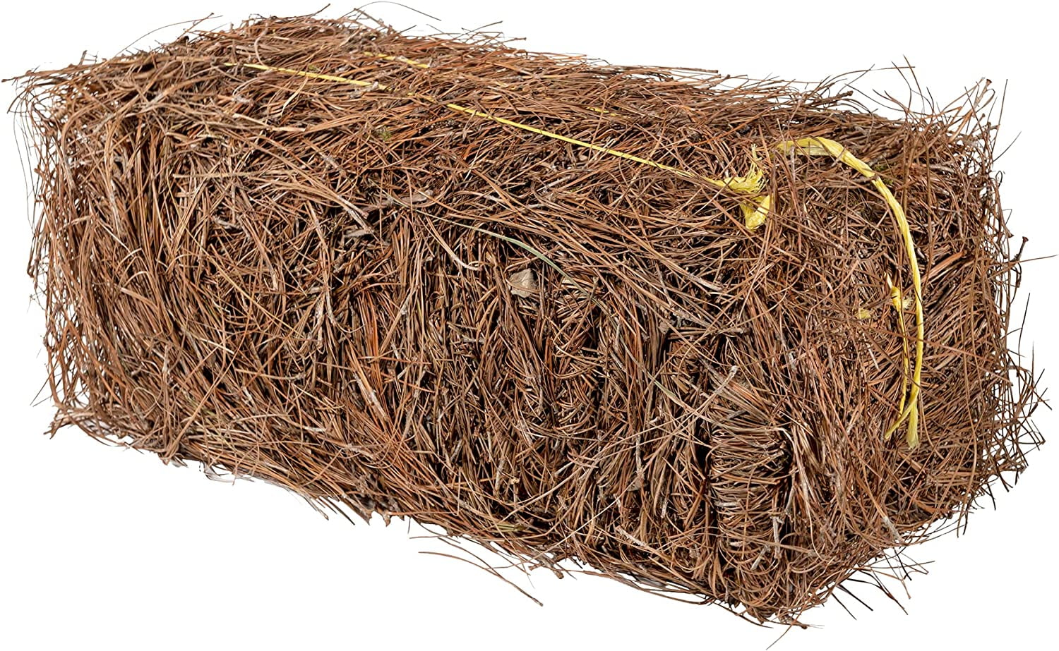 Long Leaf Pine Straw Bale for Mulch, Soil Amendment and Fall Decoration