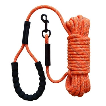 Long Leash for Dog Training Reflective Nylon Rope Lead, Check Cord for Dogs Walking, Camping