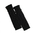 thumbnail image 1 of Long Leg Warmers Women Crochet Knitted Soft Elastic Machine Washable Boot Cover Loose Socks, 1 of 6
