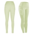 thumbnail image 1 of Long Leggings with Pockets for Women High Rise Tummy Control Workout Exercise Pants Soft Lightweight Trouser, 1 of 8
