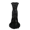 thumbnail image 1 of Long Length Flapper Dress Gala 20S Flapper Maxi Dress Women Adult Clothes, 1 of 2