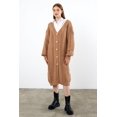 thumbnail image 1 of Long Length Knit Cardigan Knit Duster Solid Color, 1 of 11