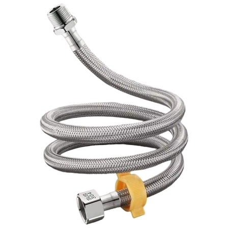 Long Length Water Heater Supply Hose 4 Point Fitting Home Appliance Part Suitable for Residential and Commercial Use