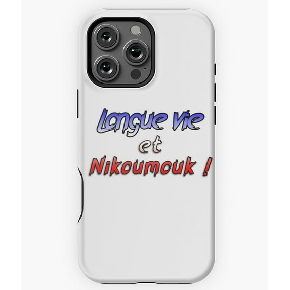 Long Life and Nikoumouk Quote N3575 Phone Case for iPhone 17 16 15 14 13 12 11 Pro Max