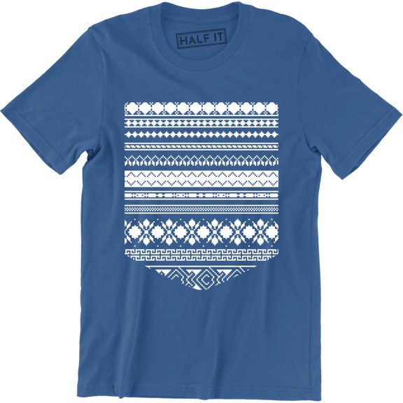 Long Line Pocket Design for Men T-Shirt