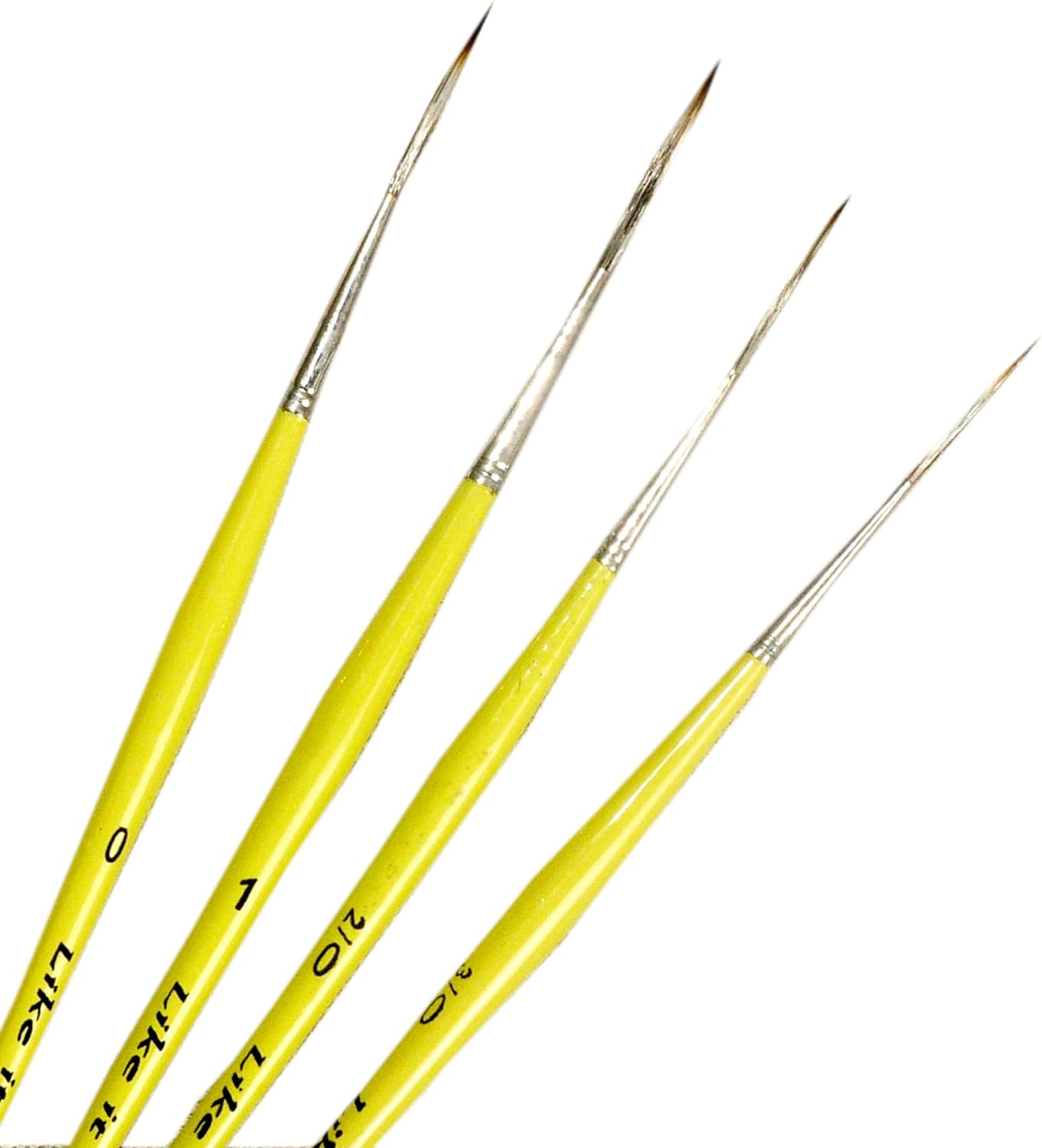 Long Liner/Detailing Paint Pointed Rigger Script Brushes Range Size