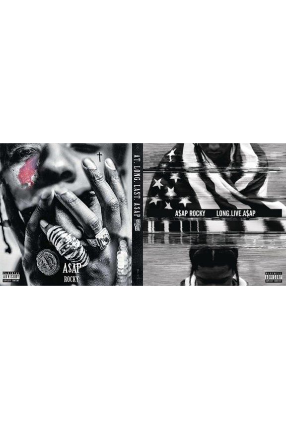 Long.Live.Asap (X) (2LP/Yellow/Orange Vinyl/Deluxe Edition) & At Long Last Asap (Pa/2LP/150G/Dl Card)