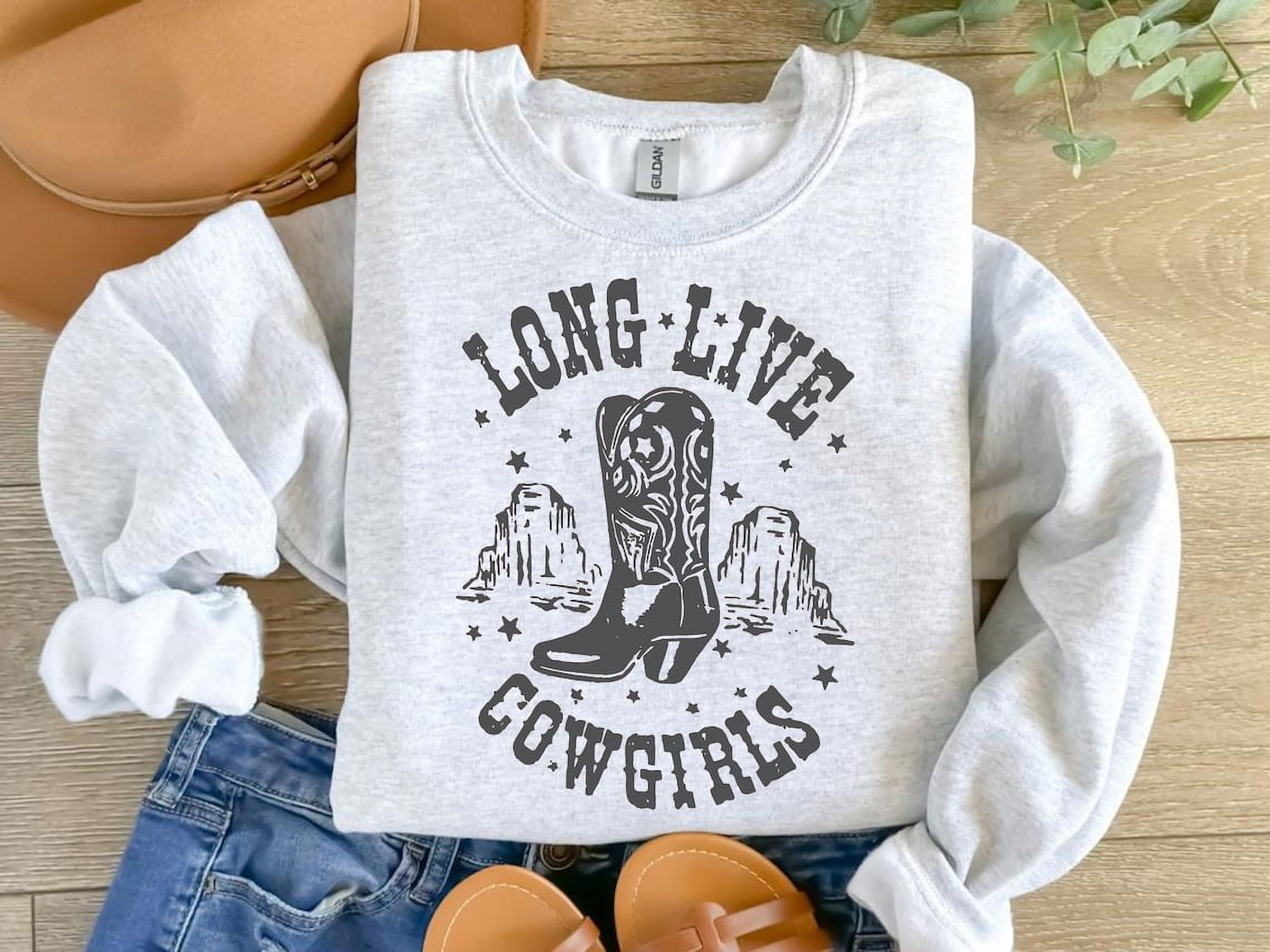 Western crewneck sweatshirt sale