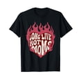 thumbnail image 1 of Long Live Hot Moms Retro Funny Mom Humor Quote T-Shirt, 1 of 5