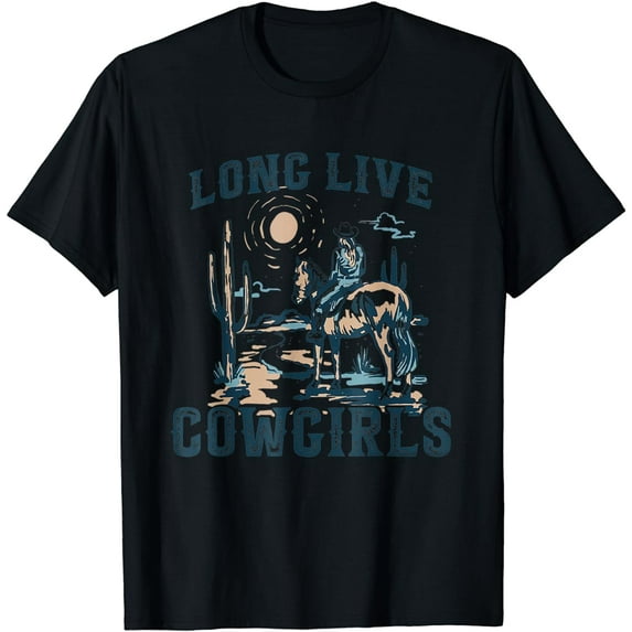 Long Live Howdy Rodeo Western Country Southern Cowgirls Men T-Shirt