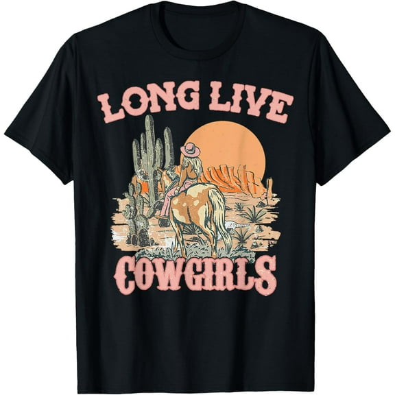 Long Live Howdy Rodeo Western Country Southern Cowgirls T-Shirt