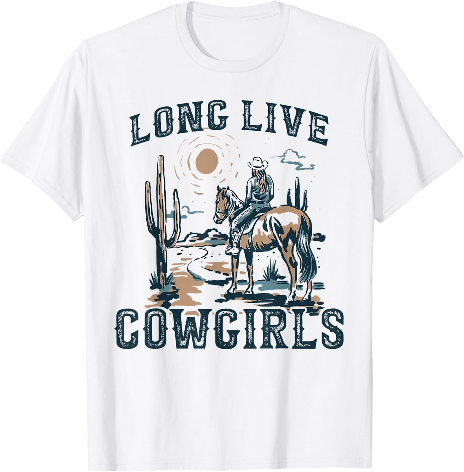 Long Live Howdy Rodeo Western Country Southern Cowgirls T-Shirt ...