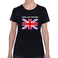 thumbnail image 1 of Long Live The King T-Shirt Women -Smartprints Designs, Female x-Large, 1 of 4