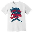 thumbnail image 1 of Long Live The Tribe Cleveland Baseball Fan Graphic Souvenir Comfort Color T-Shirt, 1 of 4