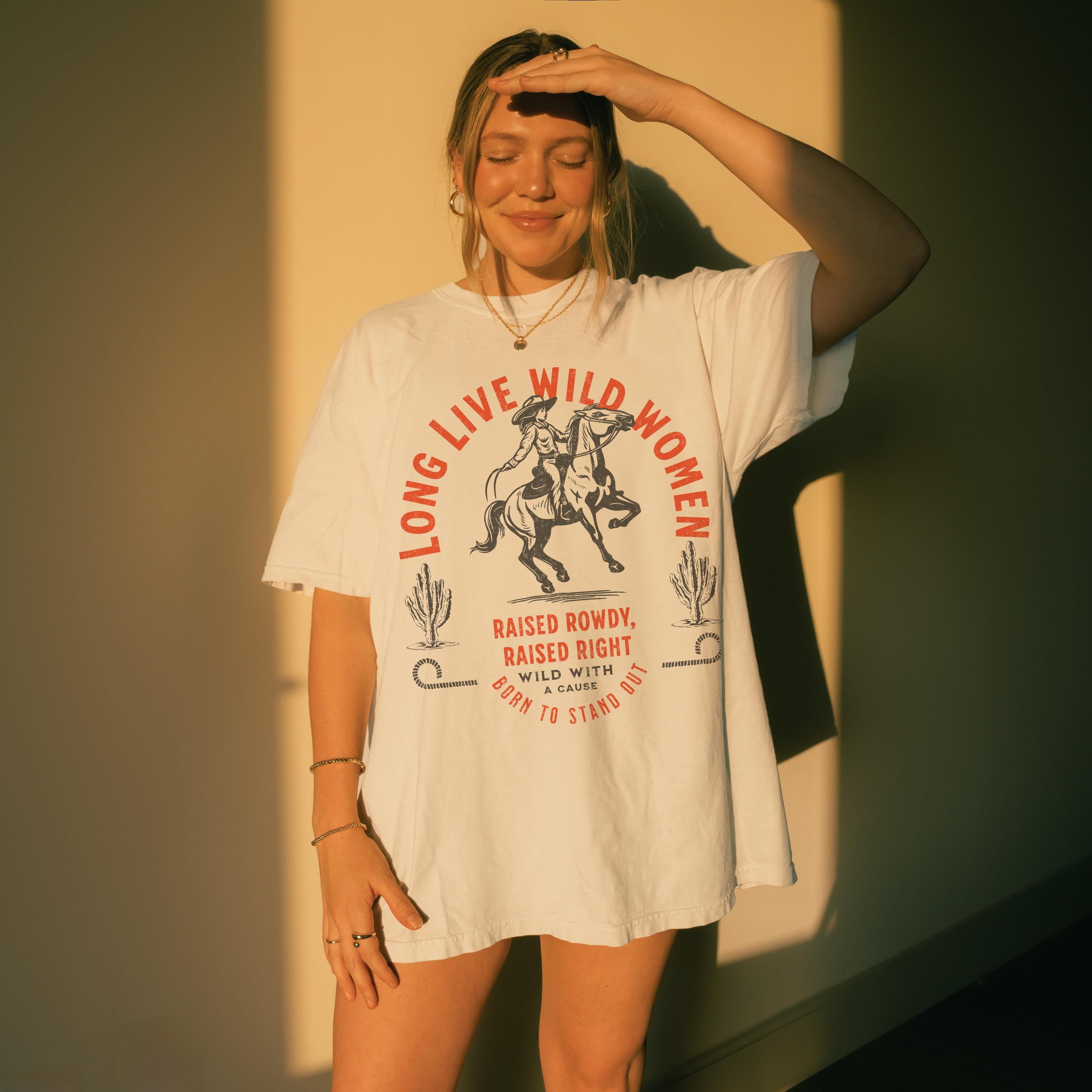 Long Live Wild Women | Womens Rights Vintage Shirt, Western Grunge ...