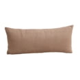 thumbnail image 1 of Long Lumbar Throw Pillow Cover Corduroy Soft Breathable with Hidden Zipper, Farmhouse Decorative Rectangle Cushion Case Sofa Couch Bed Bedroom Living Room Bench 13.7x35.4in, 1 of 8