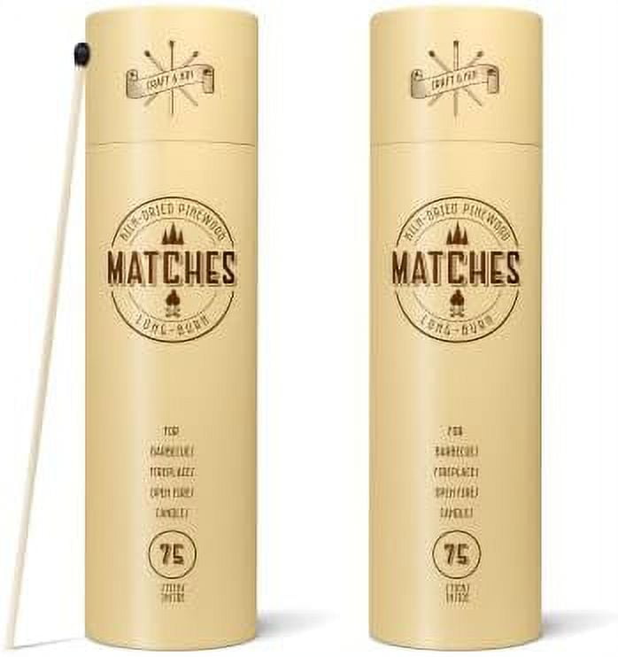 Long Matches For Fireplace, Fireplace Matches Long Wooden, Long Stick