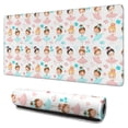thumbnail image 1 of Long Mouse Pads for Desk,Ballet Princess Pattern Desk Mats on Top Of Desks, Desk Mouse Pad Extra Large with 3mm Non-Slip Base and Stitched Edge for Gaming,Office,Work,Home 31.5"x15.7", 1 of 6