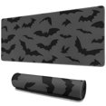 thumbnail image 1 of Long Mouse Pads for Desk,Bat Silhouette Halloween Pattern Desk Mats on Top Of Desks, Desk Mouse Pad Extra Large with 3mm Non-Slip Base and Stitched Edge for Gaming,Office,Work,Home 31.5"x11.8", 1 of 6