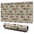 thumbnail image 1 of Long Mouse Pads for Desk,Beige Bigfoot and Pine Tree Pattern Desk Mats on Top Of Desks, Desk Mouse Pad Extra Large with 3mm Non-Slip Base and Stitched Edge for Gaming,Office,Work,Home 47.3"x23.6", 1 of 6