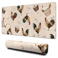 thumbnail image 1 of Long Mouse Pads for Desk,Beige Chicken Egg Basket Pattern Desk Mats on Top Of Desks, Desk Mouse Pad Extra Large with 3mm Non-Slip Base and Stitched Edge for Gaming,Office,Work,Home 31.5x15.7in, 1 of 5