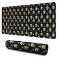 thumbnail image 1 of Long Mouse Pads for Desk,Black Bigfoot and Tree Pattern Desk Mats on Top Of Desks, Desk Mouse Pad Extra Large with 3mm Non-Slip Base and Stitched Edge for Gaming,Office,Work,Home 31.5"x15.7", 1 of 6