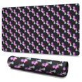 thumbnail image 1 of Long Mouse Pads for Desk,Black Cartoon Unicorn Rainbow Pattern Desk Mats on Top Of Desks, Desk Mouse Pad Extra Large with 3mm Non-Slip Base and Stitched Edge for Gaming,Office,Work,Home 47.3"x23.6", 1 of 6