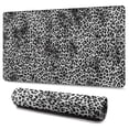 thumbnail image 1 of Long Mouse Pads for Desk,Black and Tan Leopard Print Desk Mats on Top Of Desks, Desk Mouse Pad Extra Large with 3mm Non-Slip Base and Stitched Edge for Gaming,Office,Work,Home 47.3"x23.6", 1 of 6
