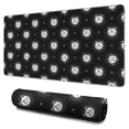 thumbnail image 1 of Long Mouse Pads for Desk,Black White Cat Moon Star Pattern Desk Mats on Top Of Desks, Desk Mouse Pad Extra Large with 3mm Non-Slip Base and Stitched Edge for Gaming,Office,Work,Home 31.5"x15.7", 1 of 6