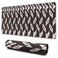 thumbnail image 1 of Long Mouse Pads for Desk,Black White Geometric Pattern Desk Mats on Top Of Desks, Desk Mouse Pad Extra Large with 3mm Non-Slip Base and Stitched Edge for Gaming,Office,Work,Home 31.5"x15.7", 1 of 6